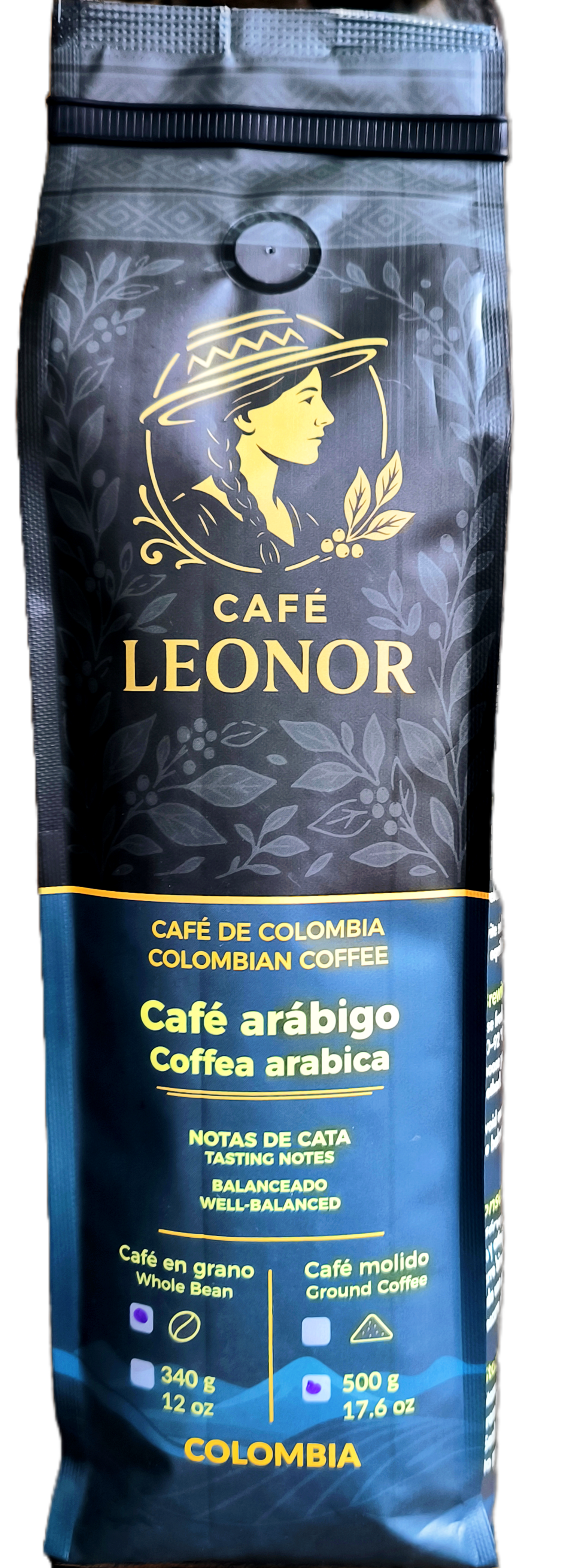 Presentación principal de Café Leonor