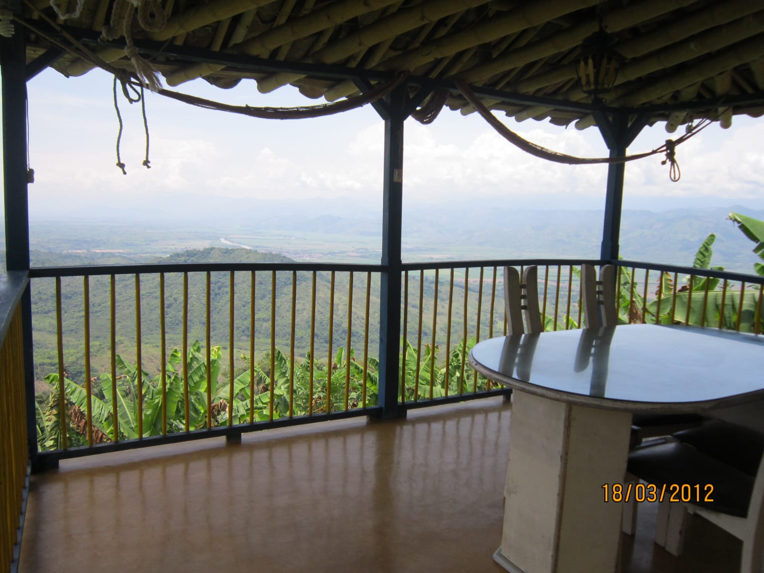 Vista abierta desde la terraza de La Siria